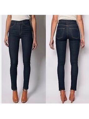 Imogene + Willie Lucy Midrise Dark Wash Stretch Skinny Jeans